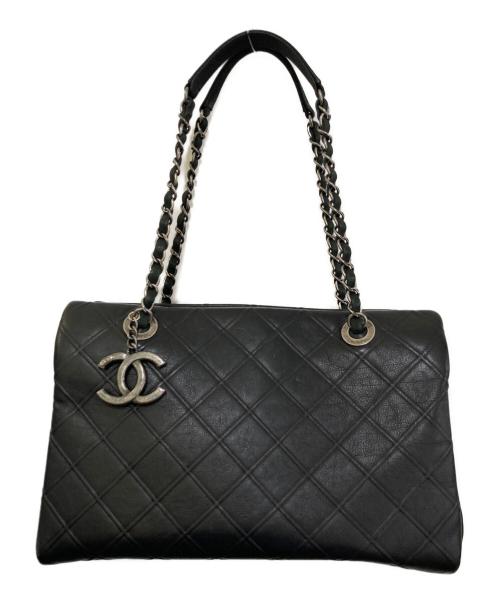 CHANEL（シャネル）CHANEL (シャネル) マトラッセ チェーン ショルダーバッグ ブラックの古着・服飾アイテム