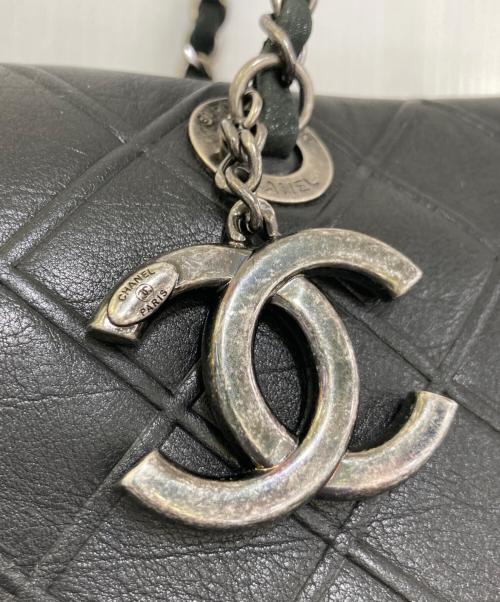 CHANEL（シャネル）CHANEL (シャネル) マトラッセ チェーン ショルダーバッグ ブラックの古着・服飾アイテム