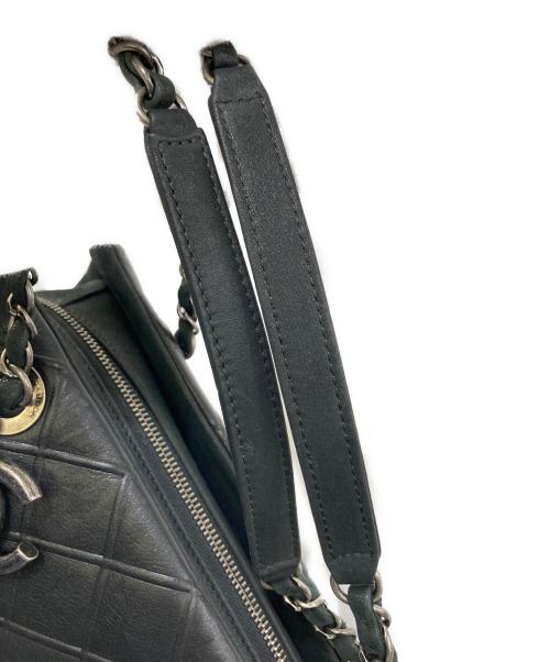 CHANEL（シャネル）CHANEL (シャネル) マトラッセ チェーン ショルダーバッグ ブラックの古着・服飾アイテム