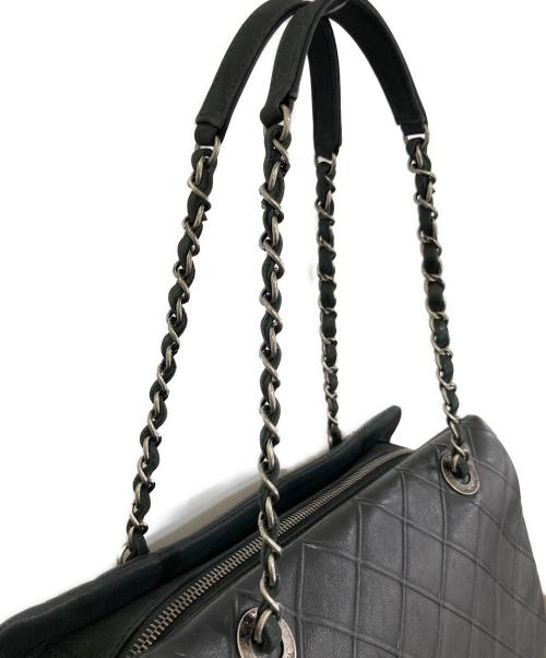 CHANEL（シャネル）CHANEL (シャネル) マトラッセ チェーン ショルダーバッグ ブラックの古着・服飾アイテム