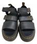 中古・古着 Dr.Martens (ドクターマーチン) GRYPHON QUAD バックル サンダル　AW036 CK11U ブラック サイズ:UK7：10000円