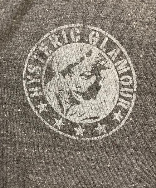 Hysteric Glamour（ヒステリックグラマー）Hysteric Glamour (ヒステリックグラマー) ジップパーカー　0233CF08 グレー サイズ:Sの古着・服飾アイテム