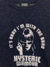 Hysteric Glamour (ヒステリックグラマー) IM WITH THE BAND pt クルーネック ニット ネイビー サイズ:Ｍ：12000円