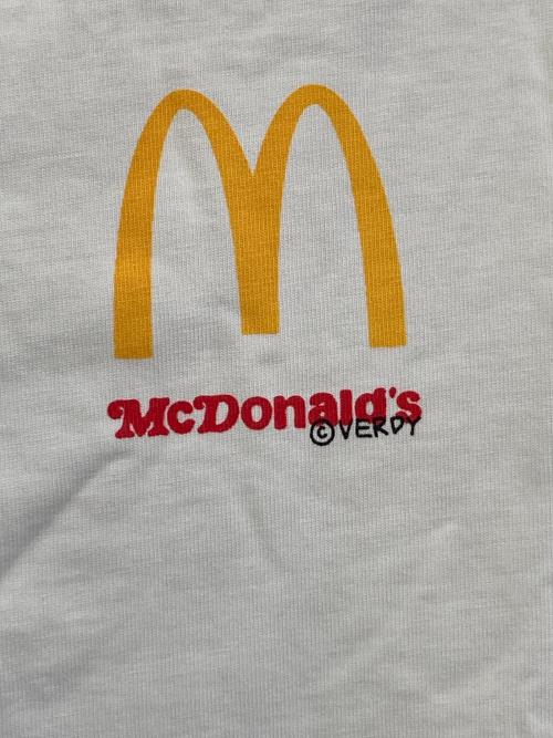 VERDY（ヴェルディ）VERDY (ヴェルディ) McDonald's (マクドナルド) コラボプリントTシャツ ホワイト サイズ:Lの古着・服飾アイテム