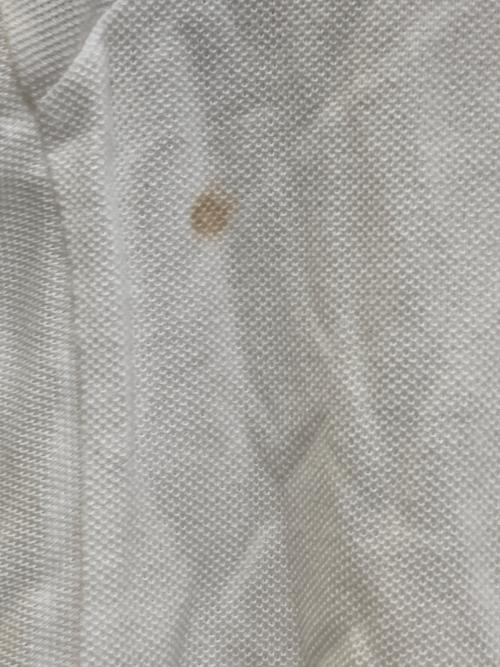 JIL SANDER（ジルサンダー）JIL SANDER (ジルサンダー) ハーフジップポロシャツ ホワイト サイズ:Mの古着・服飾アイテム