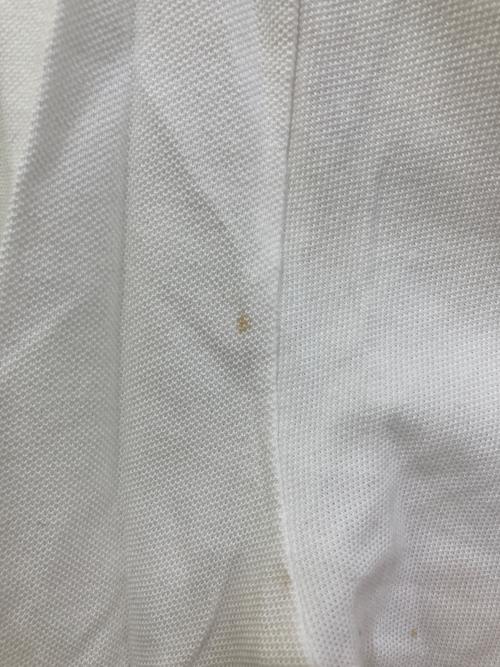 JIL SANDER（ジルサンダー）JIL SANDER (ジルサンダー) ハーフジップポロシャツ ホワイト サイズ:Mの古着・服飾アイテム