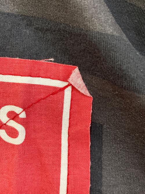 Vivienne Westwood man（ヴィヴィアン ウェストウッド マン）Vivienne Westwood man (ヴィヴィアン ウェストウッド マン) ロゴパッチＴシャツ ブラック サイズ:Ｆの古着・服飾アイテム