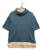 glambグラム）の古着「Deformed Light Hoodie　GB0124/CS12」｜ブルー