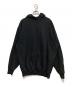 BALENCIAGA（バレンシアガ）の古着「フードロゴパーカー　528351 TAV37」｜ブラック