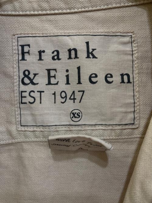 Frank&Eileen（フランクアンドアイリーン）Frank&Eileen (フランクアンドアイリーン) Eileen Shirt ベージュ サイズ:XSの古着・服飾アイテム