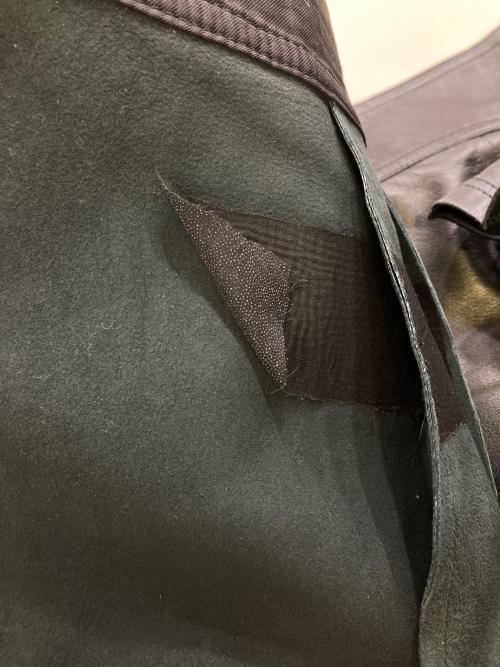 BURBERRY BLUE LABEL（バーバリー ブルー レーベル）BURBERRY BLUE LABEL (バーバリー ブルー レーベル) レザースカート ブラック サイズ:38の古着・服飾アイテム