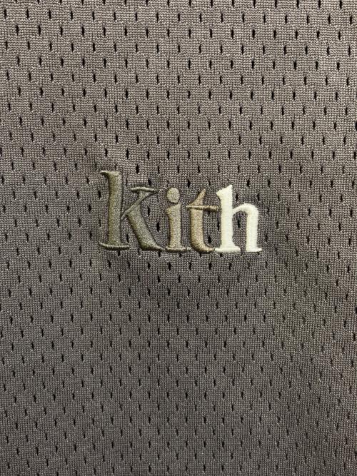 KITH（キス）KITH (キス) Camp Collar Mesh Shirt グレー サイズ:Mの古着・服飾アイテム