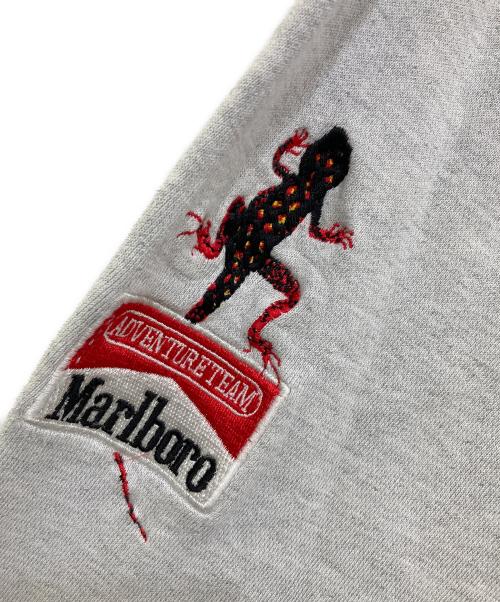 marboro（マルボロ）marboro (マルボロ) 刺繍スウェット グレー サイズ:Lの古着・服飾アイテム