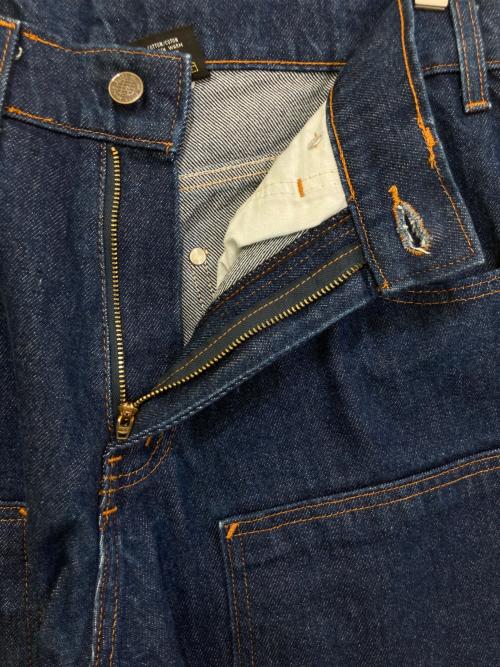 PRSN BLU（プリズンブルース）PRSN BLU (プリズンブルース) ダブルニーペインターデニム インディゴ サイズ:34の古着・服飾アイテム