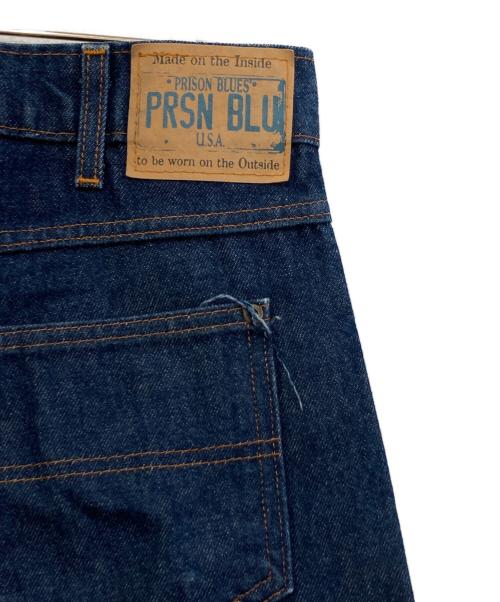 PRSN BLU（プリズンブルース）PRSN BLU (プリズンブルース) ダブルニーペインターデニム インディゴ サイズ:34の古着・服飾アイテム