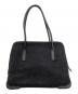 PRADA (プラダ) ウール×レザートートバッグ　B9497 グレー：17000円