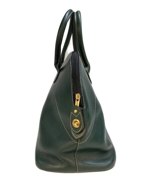 BALLY（バリー）BALLY (バリー) レザーバッグ グリーンの古着・服飾アイテム