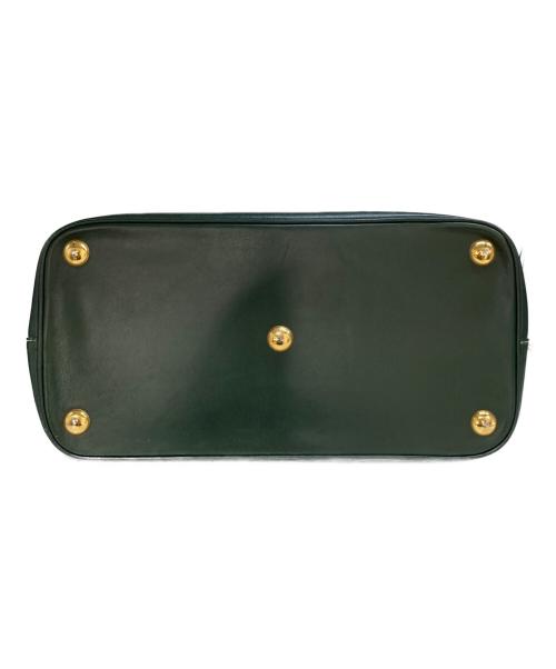 BALLY（バリー）BALLY (バリー) レザーバッグ グリーンの古着・服飾アイテム
