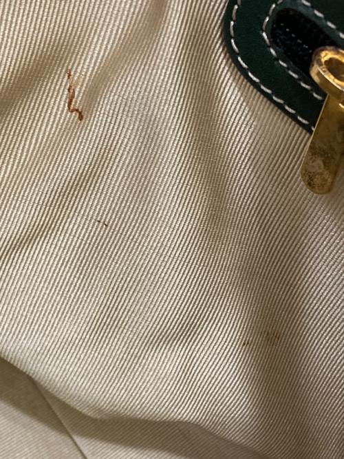 BALLY（バリー）BALLY (バリー) レザーバッグ グリーンの古着・服飾アイテム