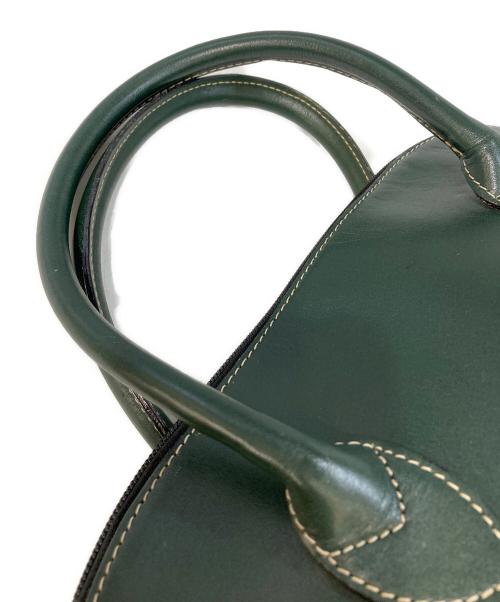 BALLY（バリー）BALLY (バリー) レザーバッグ グリーンの古着・服飾アイテム