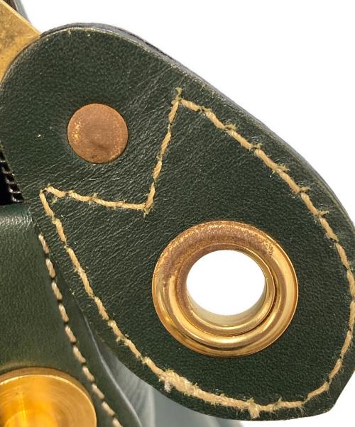 BALLY（バリー）BALLY (バリー) レザーバッグ グリーンの古着・服飾アイテム