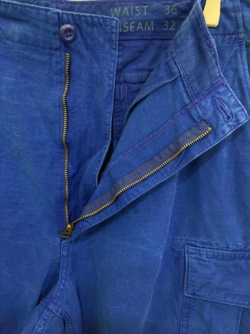 POLO RALPH LAUREN（ポロ・ラルフローレン）POLO RALPH LAUREN (ポロ・ラルフローレン) カーゴパンツ ブルー サイズ:36の古着・服飾アイテム
