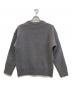ami (アミ) ハートロゴニット　UKS002.018 グレー サイズ:M：10000円