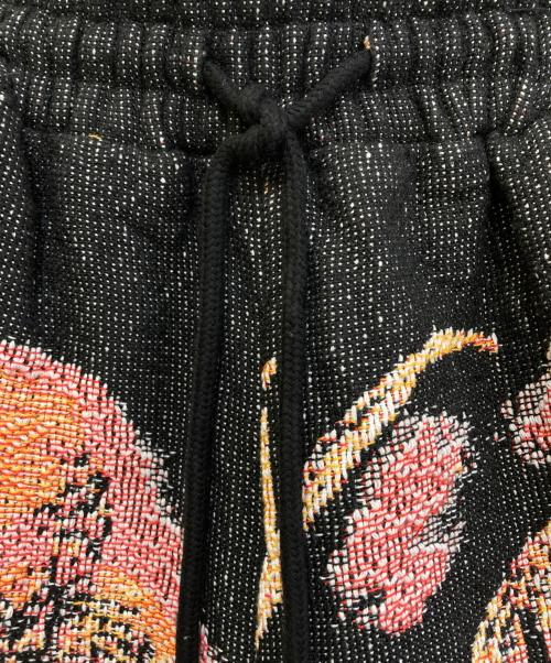 VALABASAS（バラバサス）VALABASAS (バラバサス) ニットハーフパンツ ブラック サイズ:Mの古着・服飾アイテム