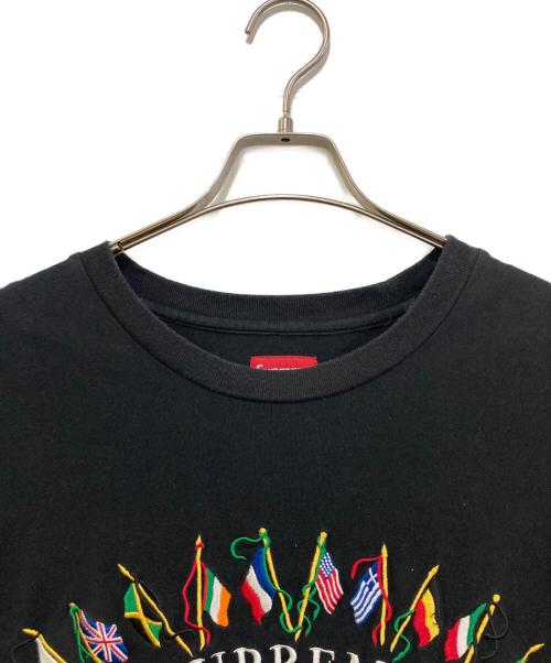 SUPREME（シュプリーム）SUPREME (シュプリーム) Flags L/S Top ブラック サイズ:Lの古着・服飾アイテム