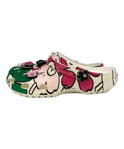 crocs（クロックス）crocs (クロックス) marimekko (マリメッコ) CLASSIC CLOG ホワイト サイズ:28 未使用品の古着・服飾アイテム