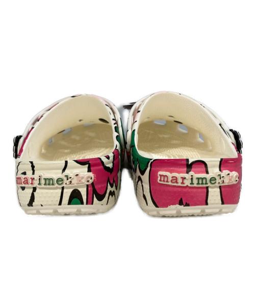 crocs（クロックス）crocs (クロックス) marimekko (マリメッコ) CLASSIC CLOG ホワイト サイズ:28 未使用品の古着・服飾アイテム
