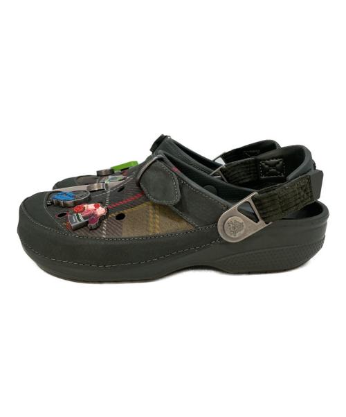 crocs（クロックス）crocs (クロックス) Barbour (バブアー) Classic RO Clog Kelp グリーン サイズ:24 未使用品の古着・服飾アイテム