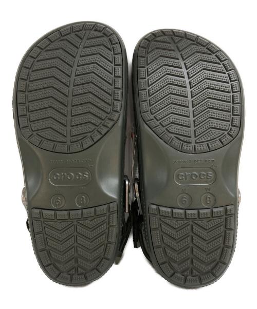 crocs（クロックス）crocs (クロックス) Barbour (バブアー) Classic RO Clog Kelp グリーン サイズ:24 未使用品の古着・服飾アイテム