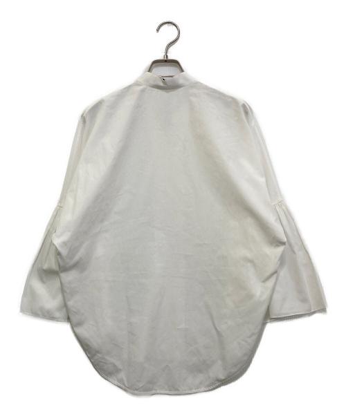 VALENTINO（ヴァレンティノ）VALENTINO (ヴァレンティノ) スキッパーシャツブラウス ホワイト サイズ:36の古着・服飾アイテム