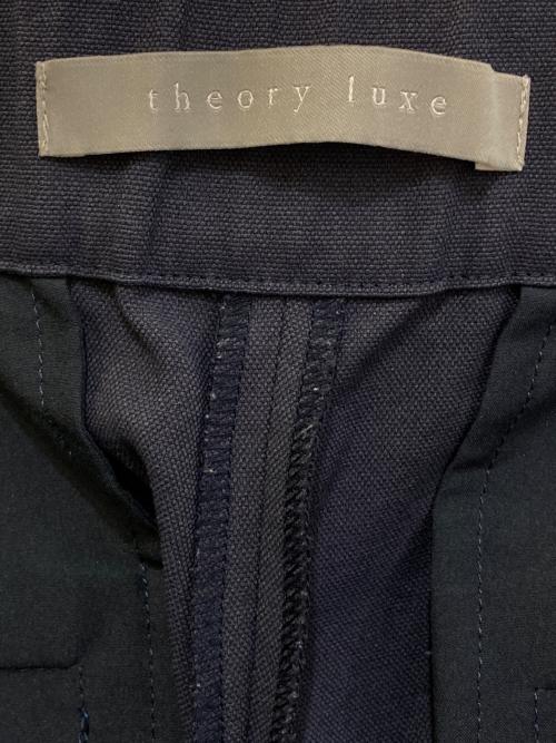 theory luxe（セオリーリュクス）theory luxe (セオリーリュクス) リネン混パンツ ネイビー サイズ:44の古着・服飾アイテム