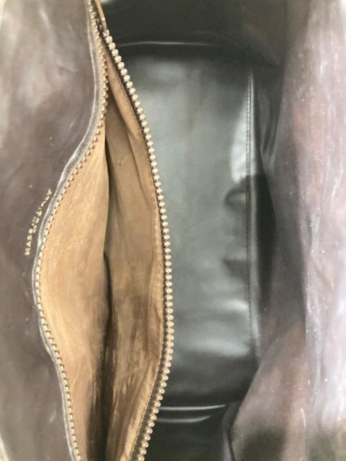 CELINE（セリーヌ）CELINE (セリーヌ) マカダム柄ミニボストンバッグ ブラウンの古着・服飾アイテム