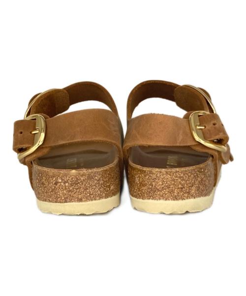 BIRKENSTOCK（ビルケンシュトック）BIRKENSTOCK (ビルケンシュトック) Milano Big Buckle ブラウン サイズ:37の古着・服飾アイテム