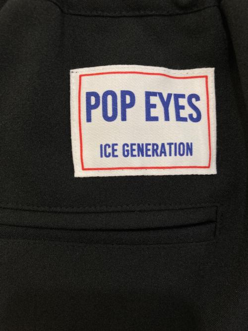 pop eyes（ポップアイズ）POP EYES (ポップアイズ) Easy Slacks ブラック サイズ:Mの古着・服飾アイテム