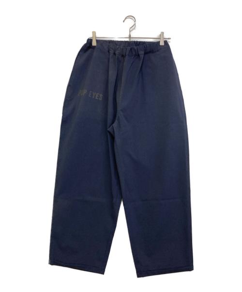 pop eyes（ポップアイズ）POP EYES (ポップアイズ) Easy Slacks ネイビー サイズ:Mの古着・服飾アイテム