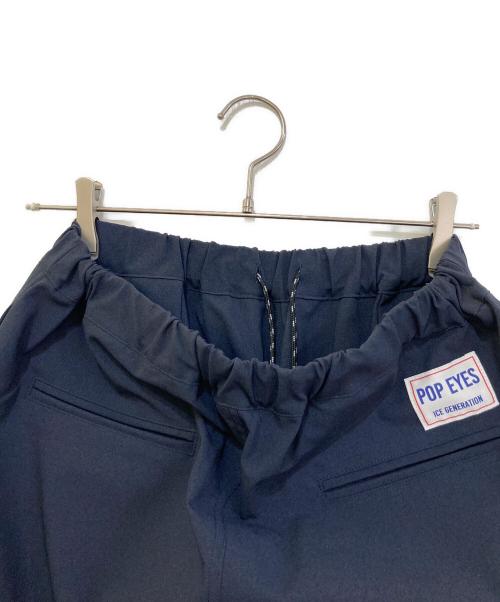 pop eyes（ポップアイズ）POP EYES (ポップアイズ) Easy Slacks ネイビー サイズ:Mの古着・服飾アイテム