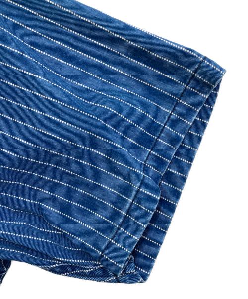 GLAD HAND（グラッドハンド）GLAD HAND (グラッドハンド) オープンカラーシャツ インディゴ サイズ:Lの古着・服飾アイテム