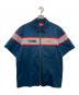 SUPREME（シュプリーム）の古着「Zip Up Work Shirt」｜ネイビー