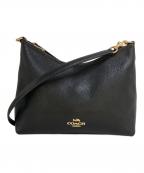 COACHコーチ）の古着「ローレルショルダーバッグ」｜ブラック