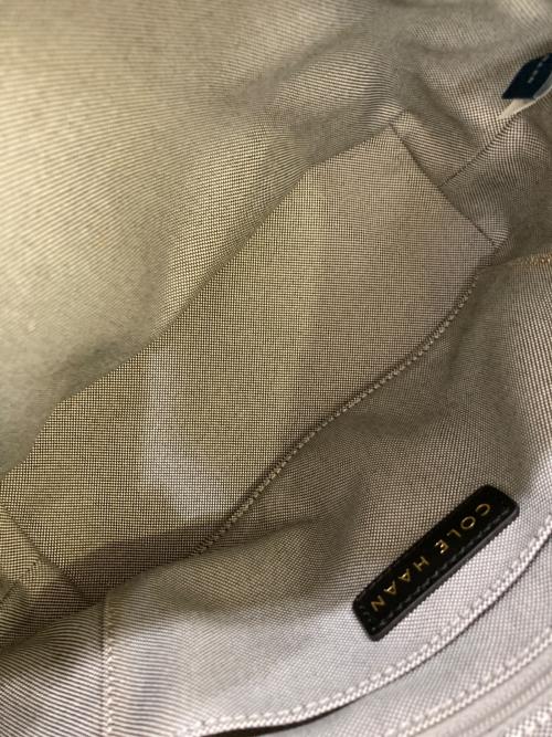COLE HAAN（コールハーン）COLE HAAN (コールハーン) 2WAYレザーバッグ ブラックの古着・服飾アイテム