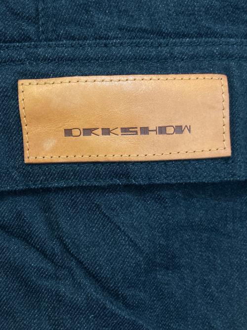 RICK OWENS DRKSHDW（リックオウエンス ダークシャドウ）RICK OWENS DRKSHDW (リックオウエンス ダークシャドウ) Denim Cargo Shorts DL01B7391-BLKGJP ブラック サイズ:32の古着・服飾アイテム