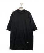 RICK OWENS DRKSHDWリックオウエンス ダークシャドウ）の古着「JUMBO TEE　DU21S2274-RN」｜ブラック