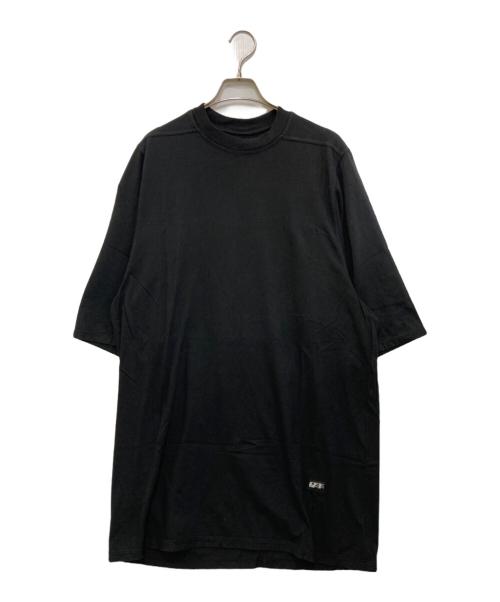 RICK OWENS DRKSHDW（リックオウエンス ダークシャドウ）RICK OWENS DRKSHDW (リックオウエンス ダークシャドウ) JUMBO TEE　DU21S2274-RN ブラック サイズ:Sの古着・服飾アイテム