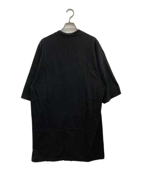 RICK OWENS DRKSHDW（リックオウエンス ダークシャドウ）RICK OWENS DRKSHDW (リックオウエンス ダークシャドウ) JUMBO TEE　DU21S2274-RN ブラック サイズ:Sの古着・服飾アイテム