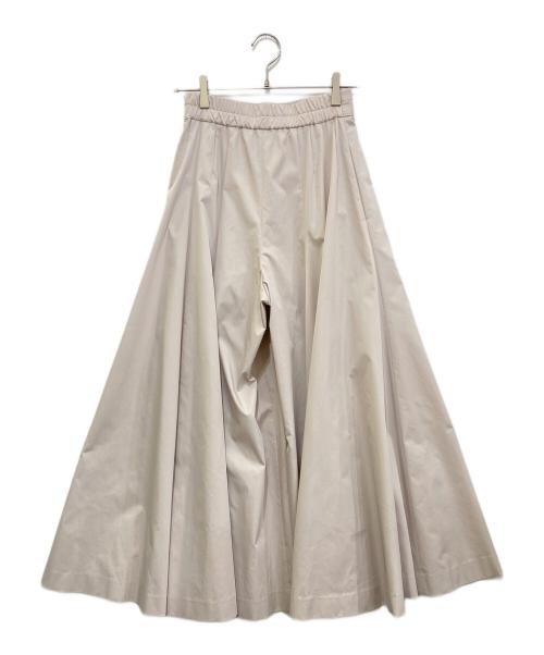 LE PHIL（ル フィル）LE PHIL (ル フィル) リモンタイーストフレアワイドパンツ アイボリーの古着・服飾アイテム