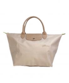 LONGCHAMP（ロンシャン）の古着「ルプリアージュトートバッグ」｜ピンク